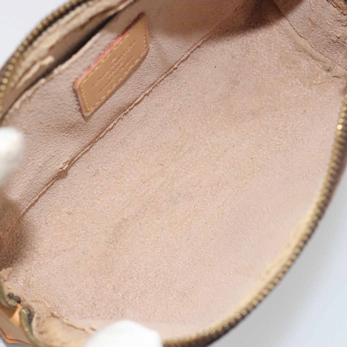 LOUIS VUITTON Monogram Pochette Cosmetic PM Pouch M43998 LV Auth 197566