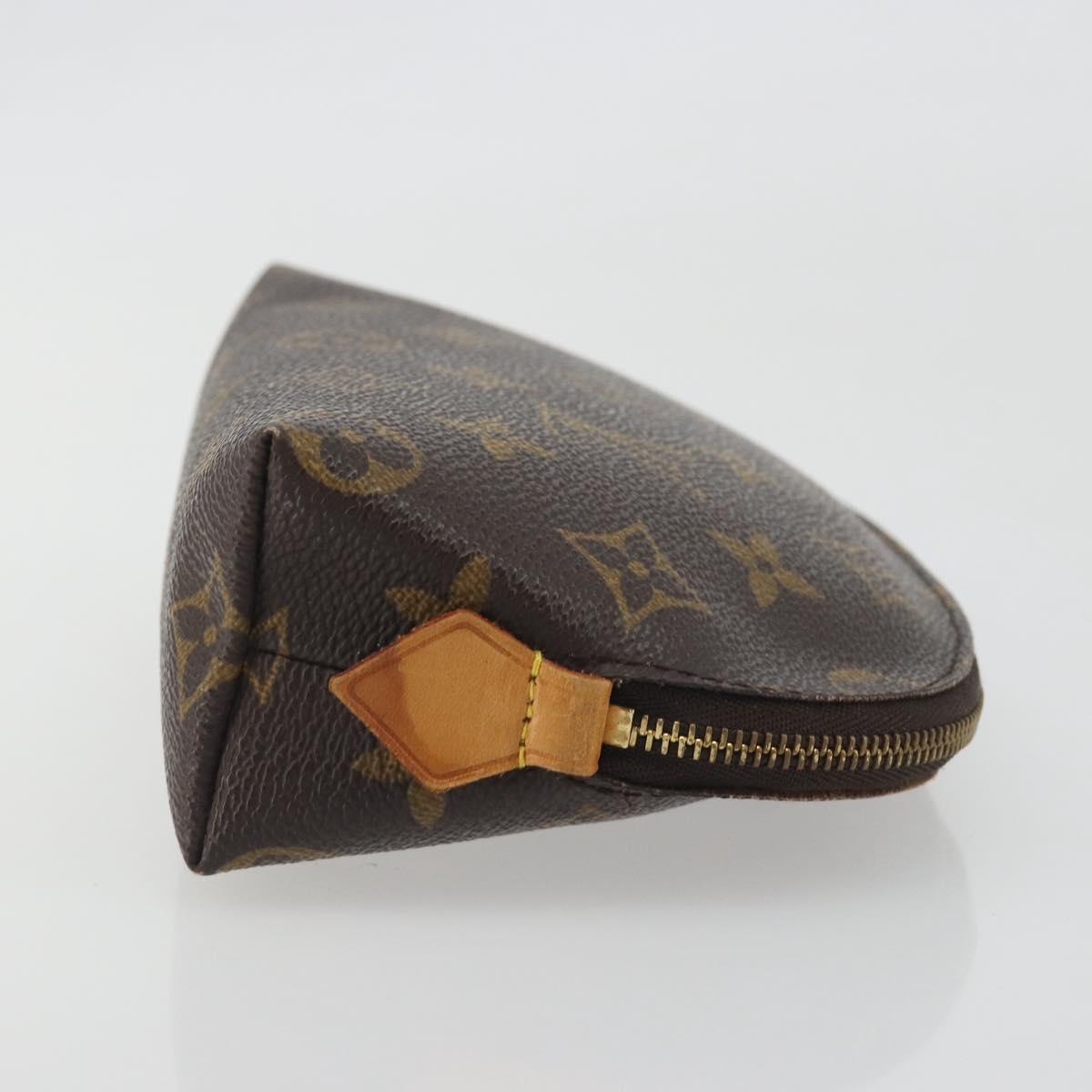 LOUIS VUITTON Monogram Pochette Cosmetic PM Pouch M43998 LV Auth 197566