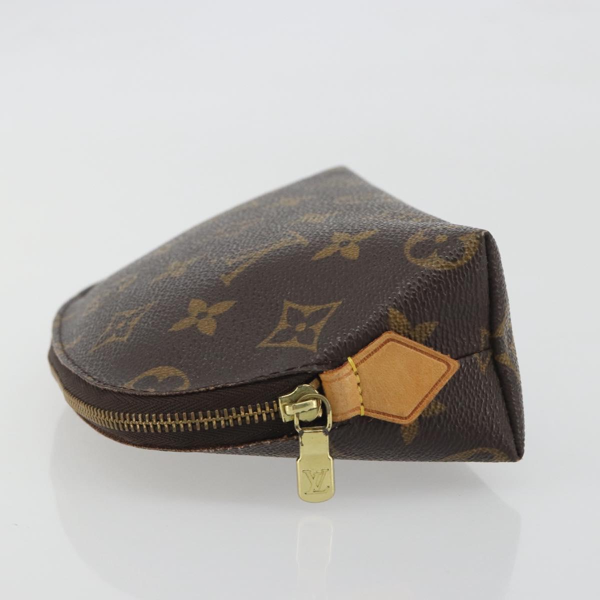 LOUIS VUITTON Monogram Pochette Cosmetic PM Pouch M43998 LV Auth 197566