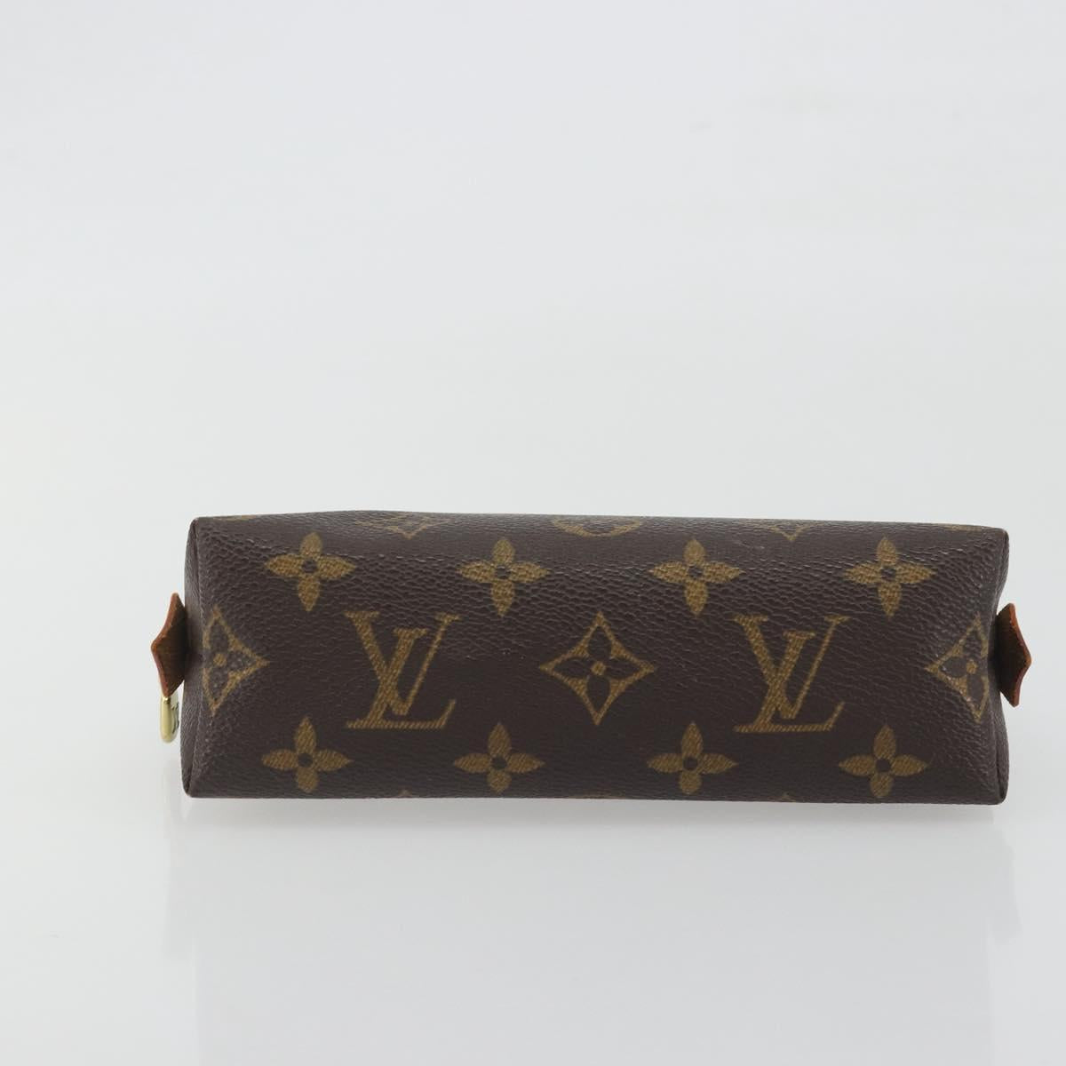 LOUIS VUITTON Monogram Pochette Cosmetic PM Pouch M43998 LV Auth 197566