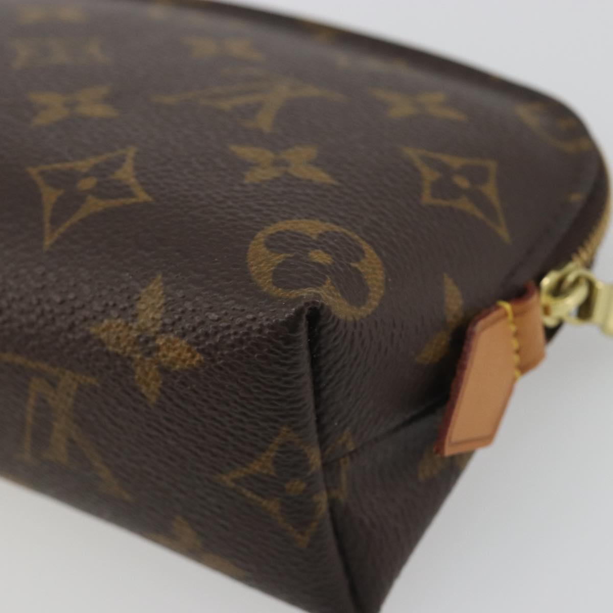 LOUIS VUITTON Monogram Pochette Cosmetic PM Pouch M43998 LV Auth 197567