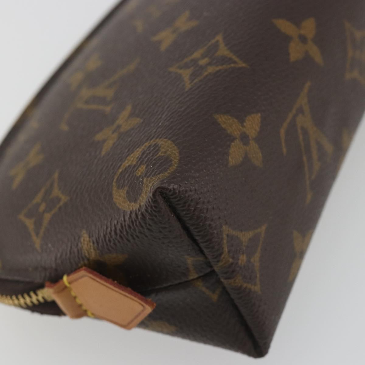 LOUIS VUITTON Monogram Pochette Cosmetic PM Pouch M43998 LV Auth 197567