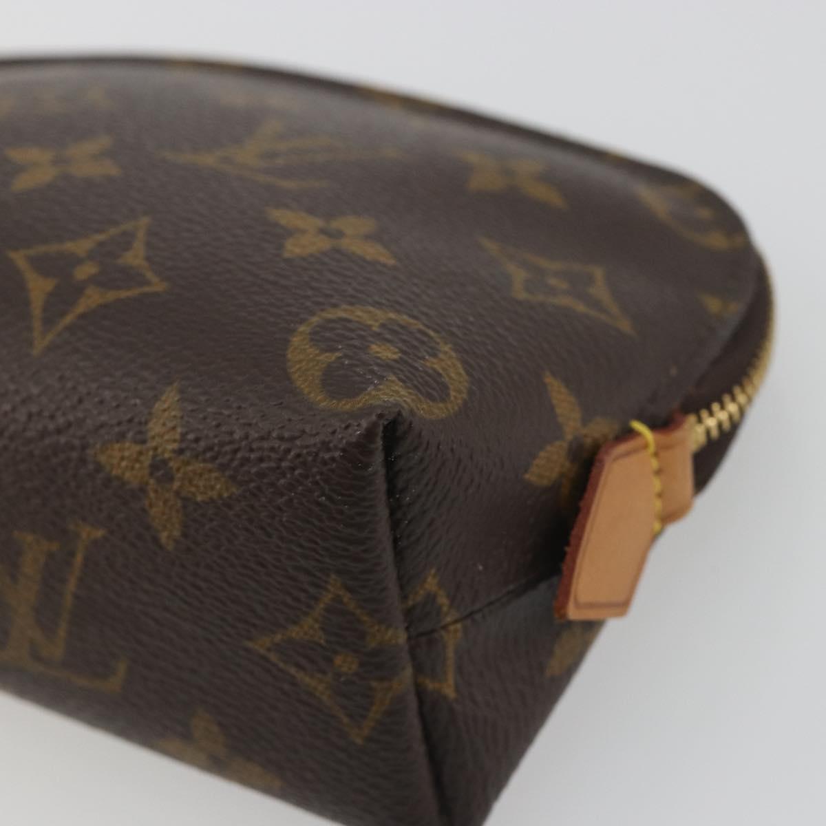 LOUIS VUITTON Monogram Pochette Cosmetic PM Pouch M43998 LV Auth 197567