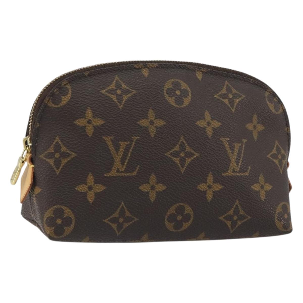 LOUIS VUITTON Monogram Pochette Cosmetic PM Pouch M43998 LV Auth 197568