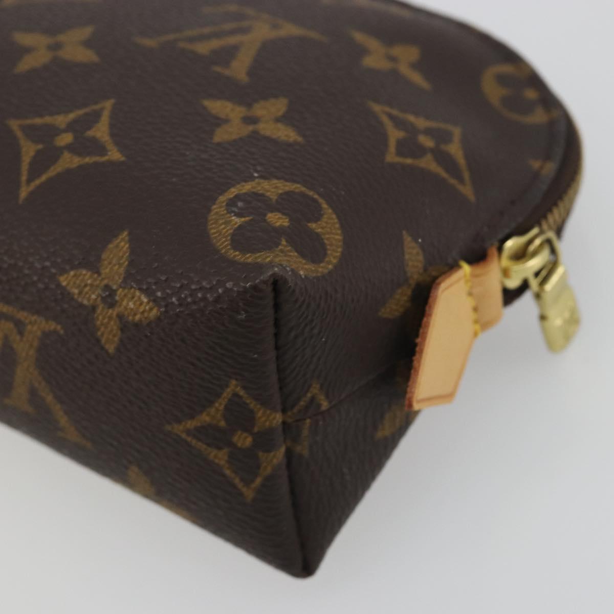 LOUIS VUITTON Monogram Pochette Cosmetic PM Pouch M43998 LV Auth 197568