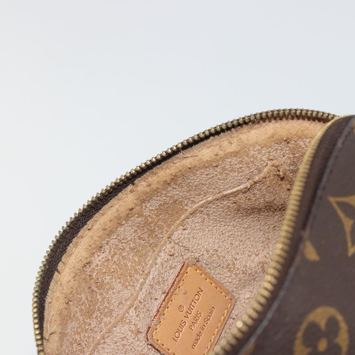 LOUIS VUITTON Monogram Pochette Cosmetic PM Pouch M43998 LV Auth 197568