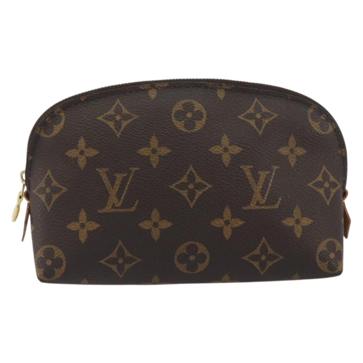 LOUIS VUITTON Monogram Pochette Cosmetic PM Pouch M43998 LV Auth 197568