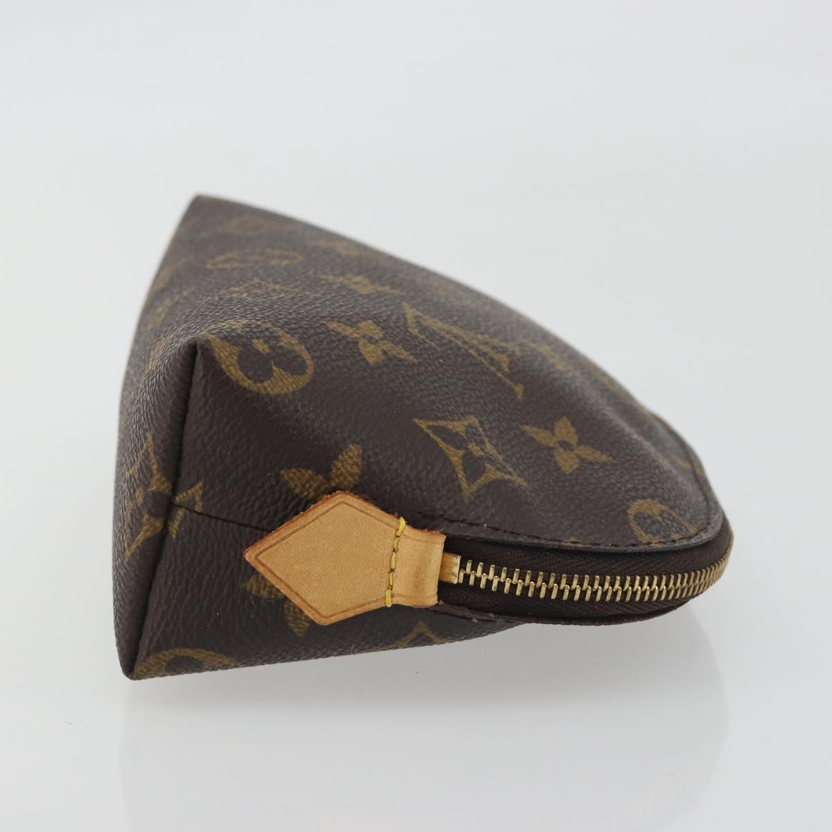 LOUIS VUITTON Monogram Pochette Cosmetic PM Pouch M43998 LV Auth 197568