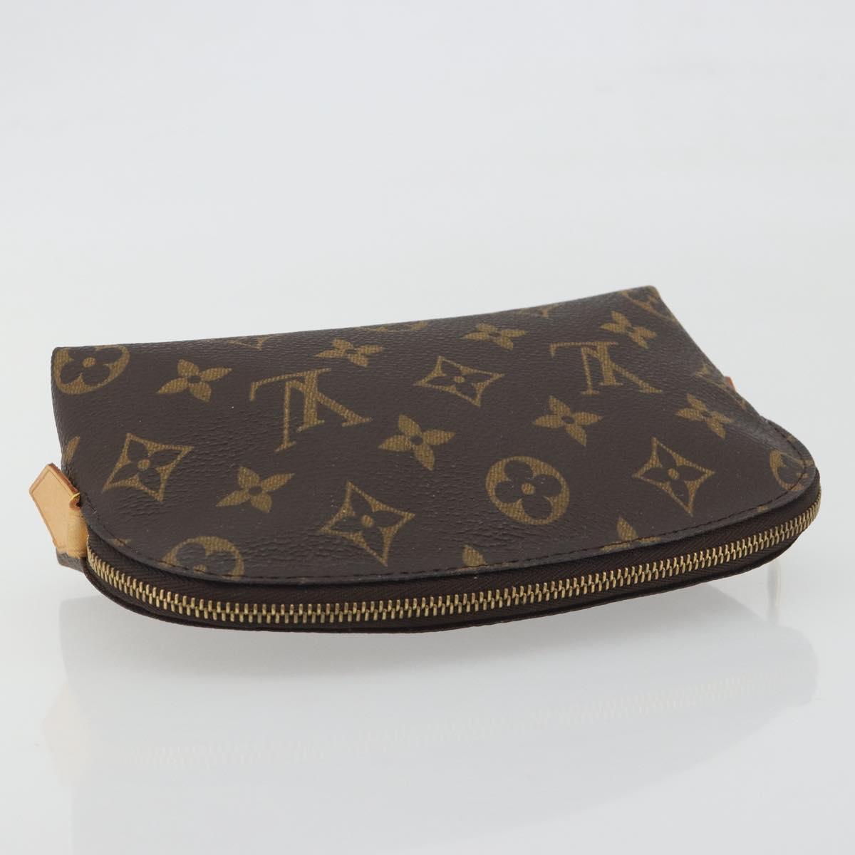 LOUIS VUITTON Monogram Pochette Cosmetic PM Pouch M43998 LV Auth 197568