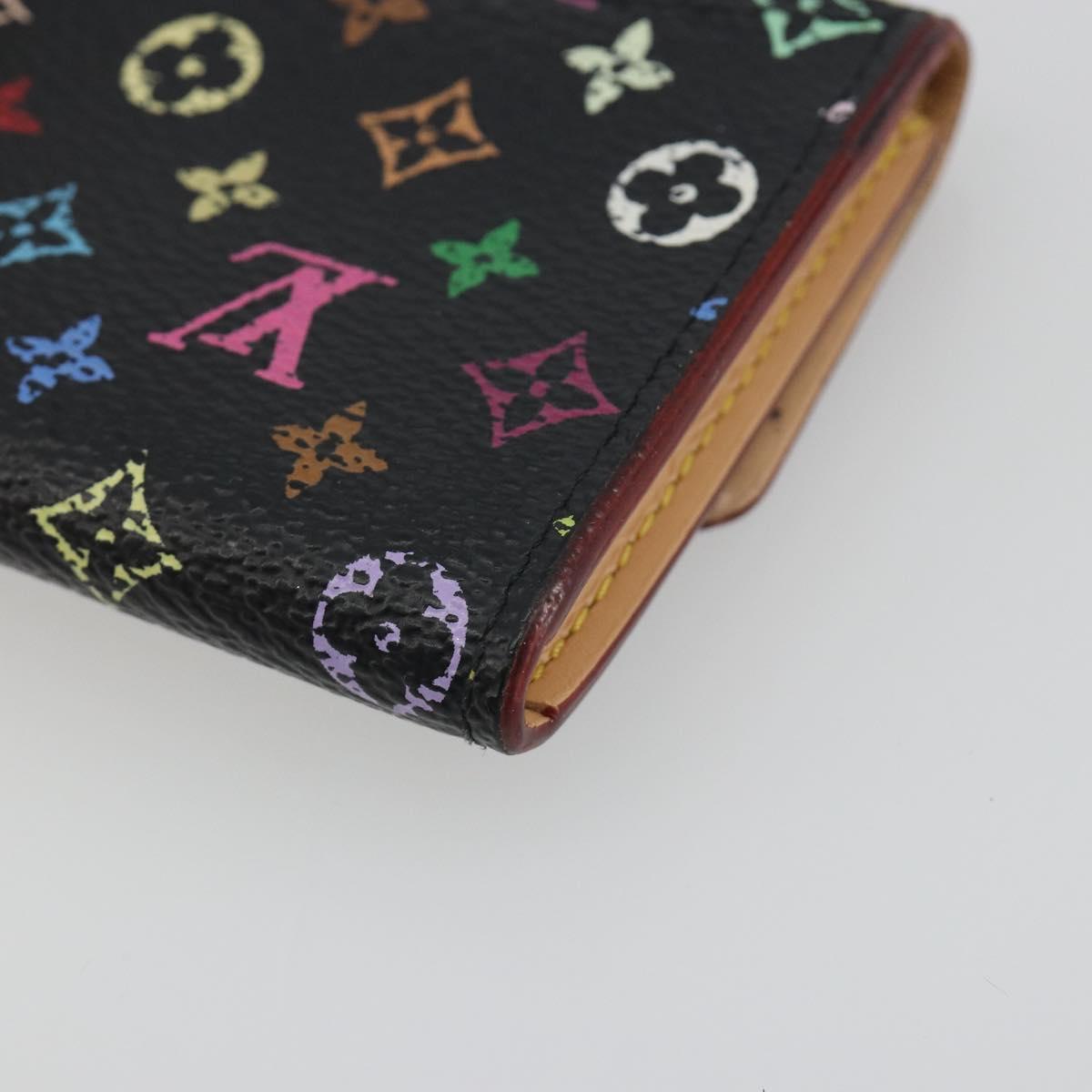 LOUIS VUITTON Multicolor Porte Monnaie Cozy Coin Purse M60007 LV Auth 197569
