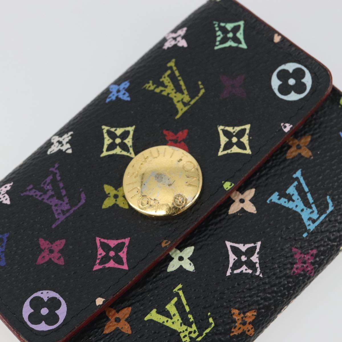 LOUIS VUITTON Multicolor Porte Monnaie Cozy Coin Purse M60007 LV Auth 197569