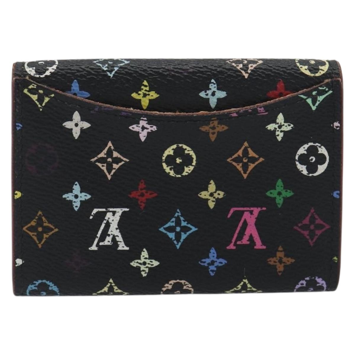 LOUIS VUITTON Multicolor Porte Monnaie Cozy Coin Purse M60007 LV Auth 197569