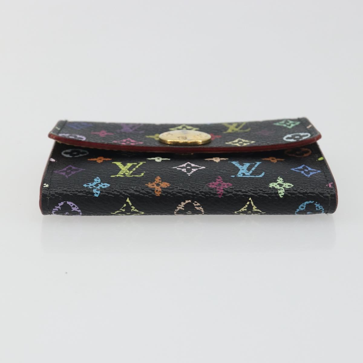 LOUIS VUITTON Multicolor Porte Monnaie Cozy Coin Purse M60007 LV Auth 197569