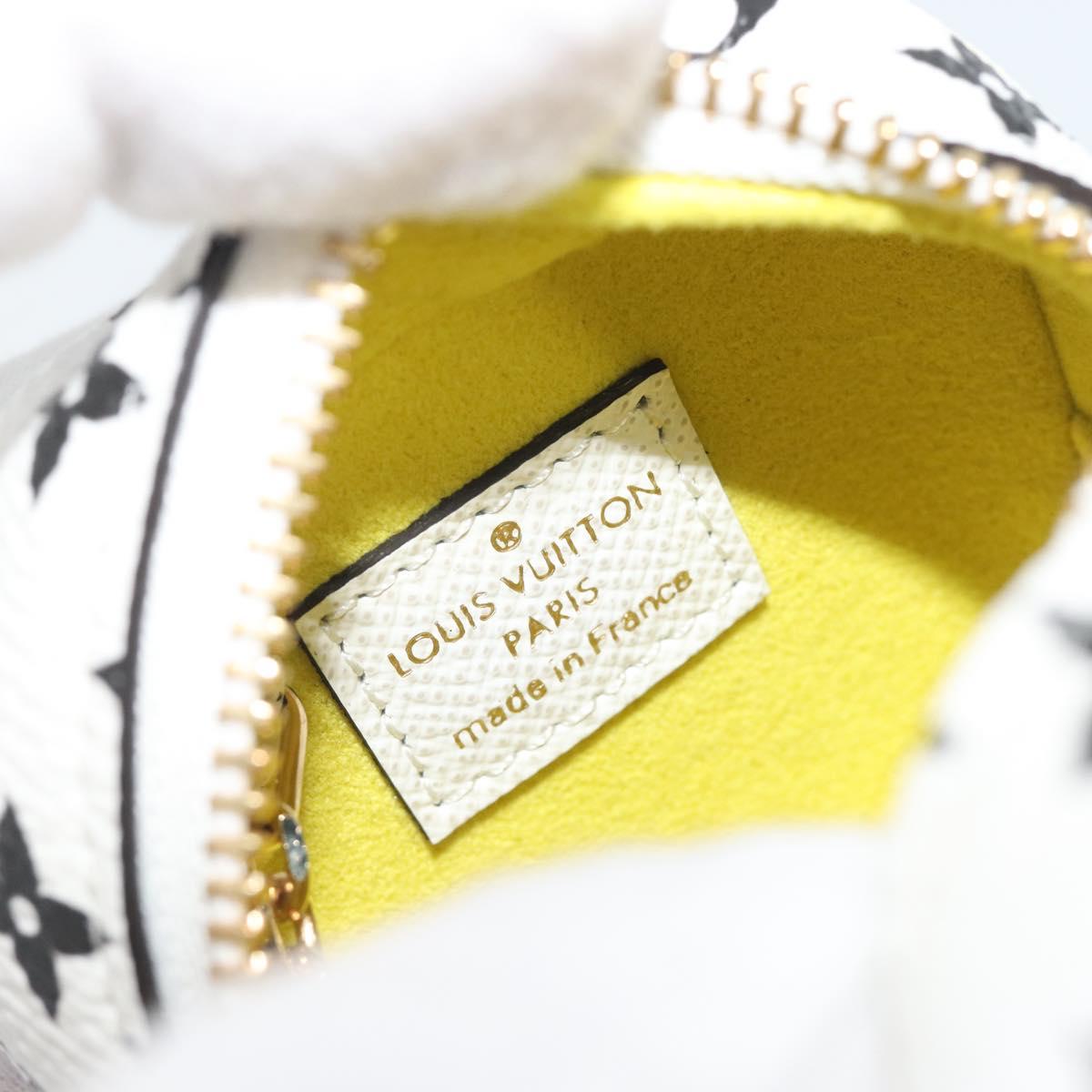 LOUIS VUITTON Monogram Giant Porte Monnaie Cube Multicolor M67669 Auth 197571M