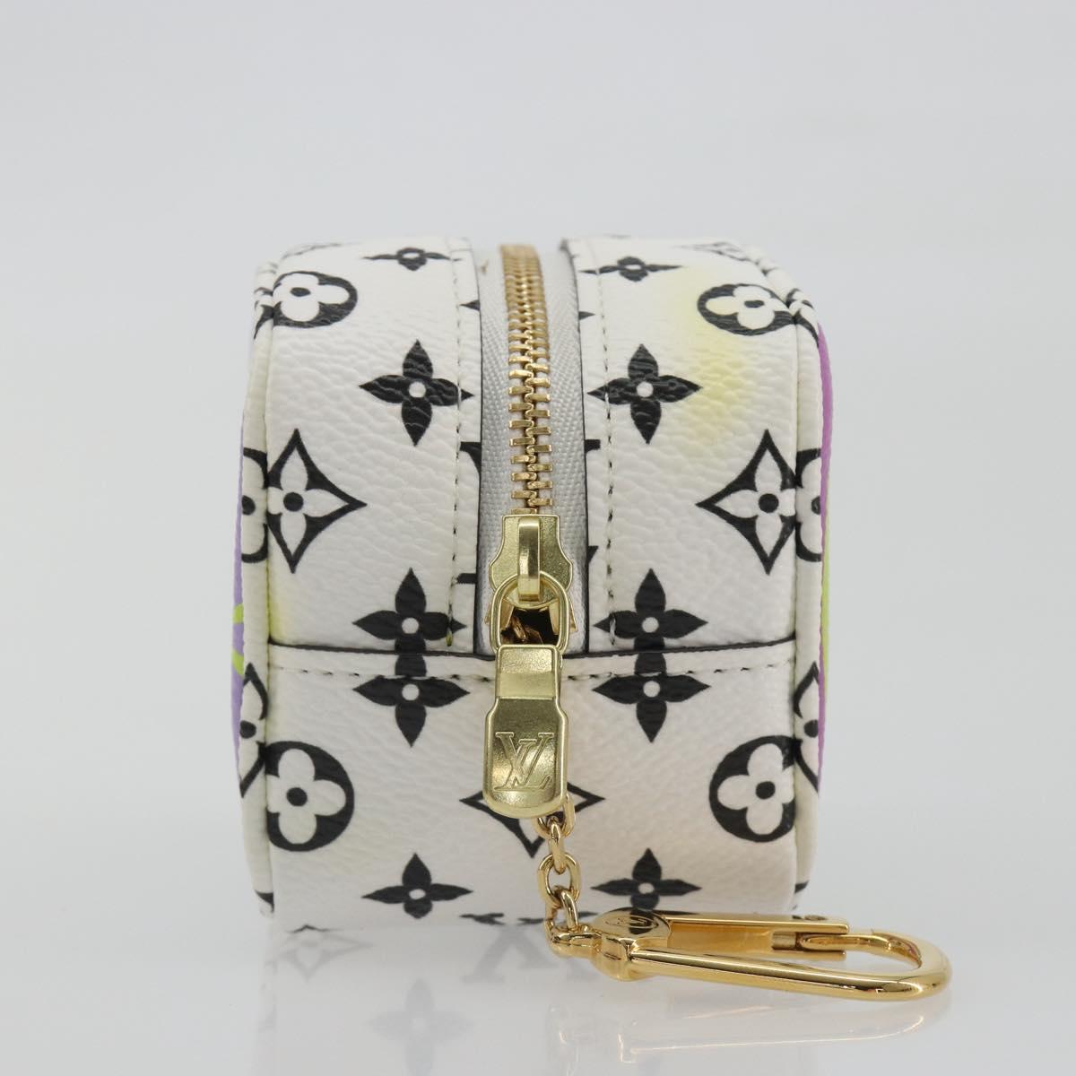 LOUIS VUITTON Monogram Giant Porte Monnaie Cube Multicolor M67669 Auth 197571M