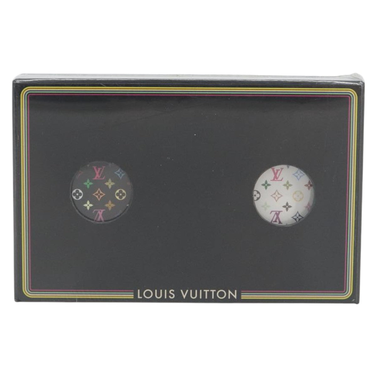 LOUIS VUITTON Multicolor Playing Cards Paper White LV Auth 197575M