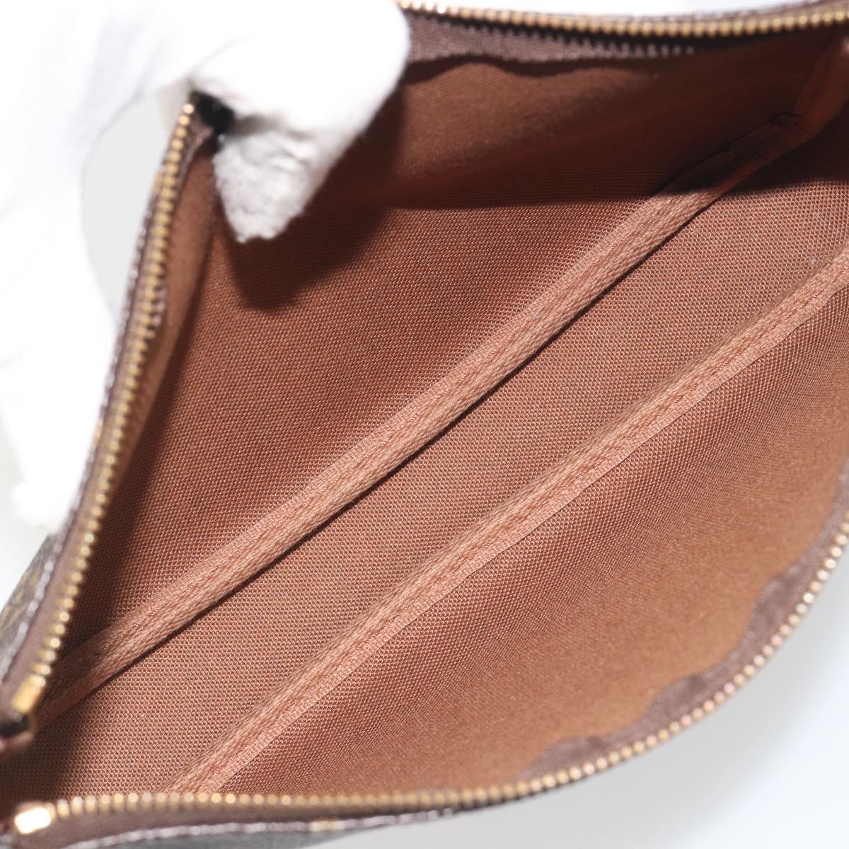 LOUIS VUITTON Monogram Pochette Accessoires Pouch M51980 LV Auth 197578