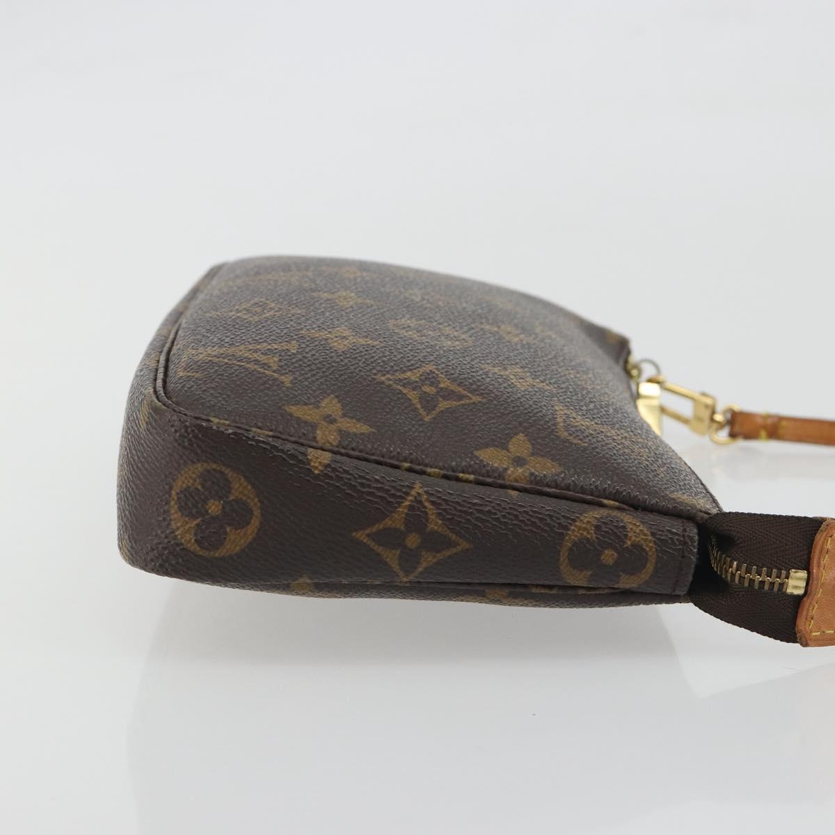 LOUIS VUITTON Monogram Pochette Accessoires Pouch M51980 LV Auth 197578
