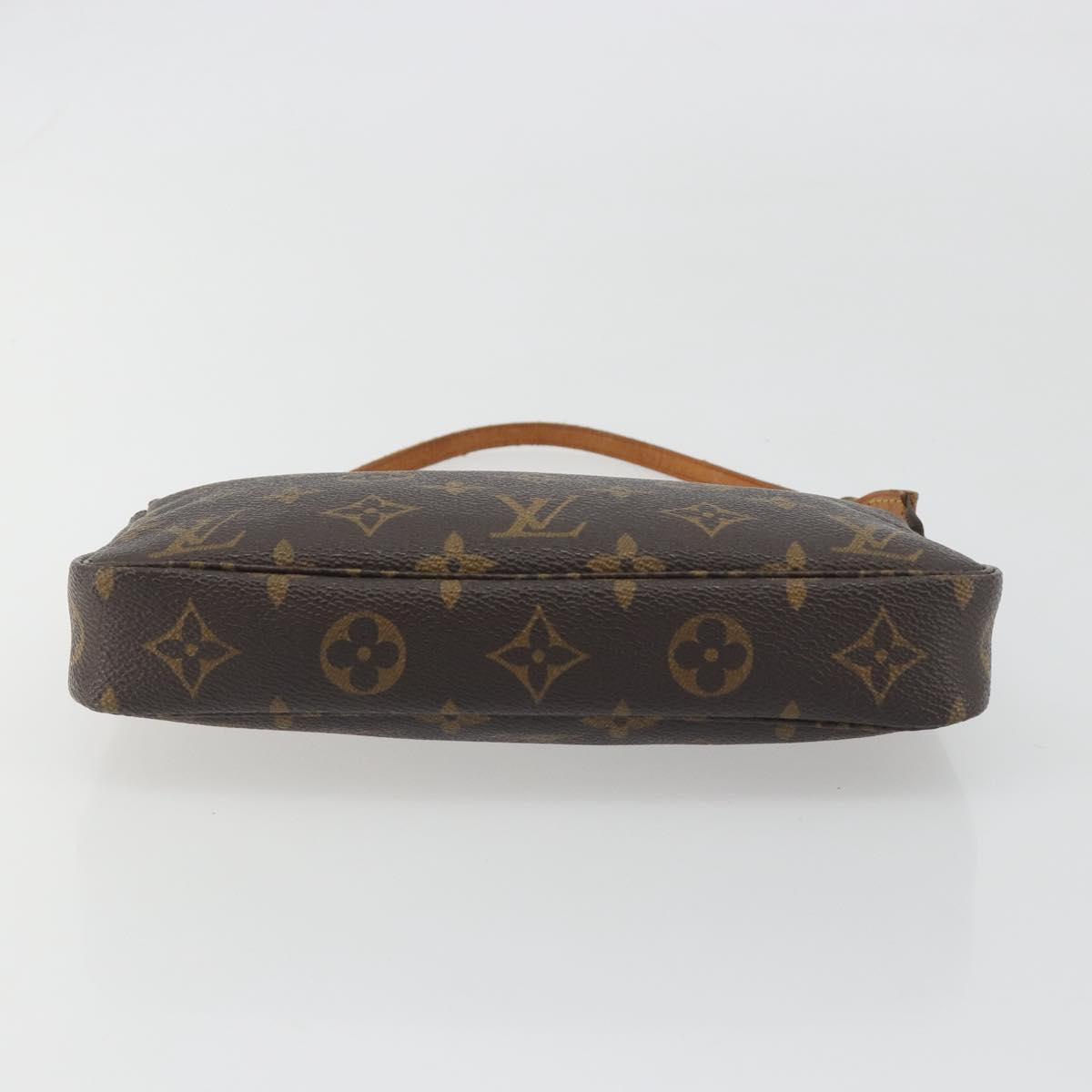 LOUIS VUITTON Monogram Pochette Accessoires Pouch M51980 LV Auth 197578