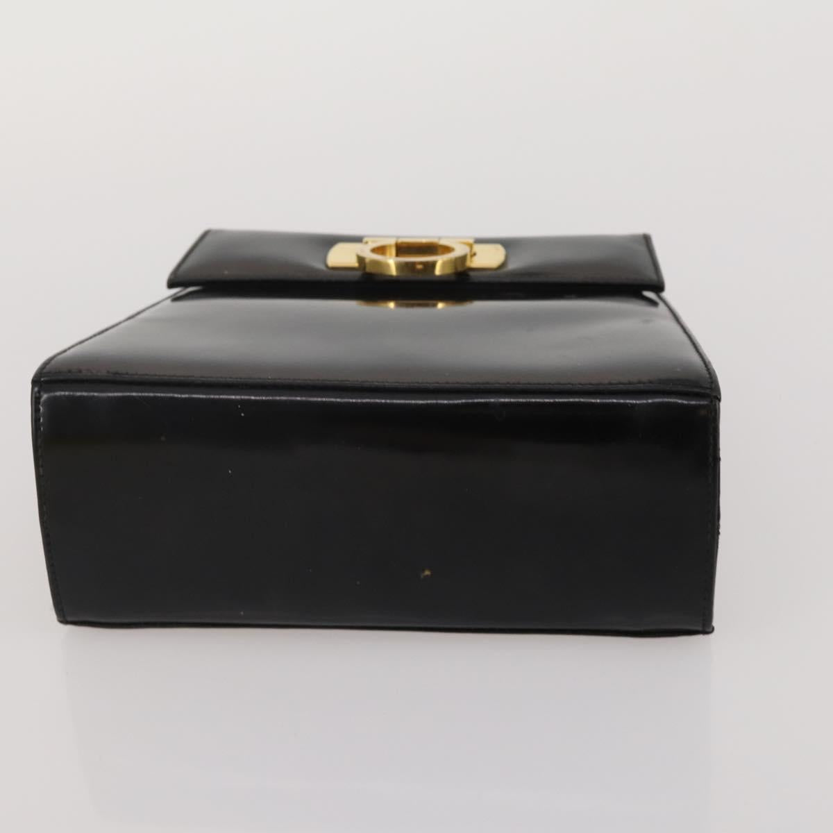 Salvatore Ferragamo Bag Leather Nylon 3 Set Black Yellow white Auth 197582