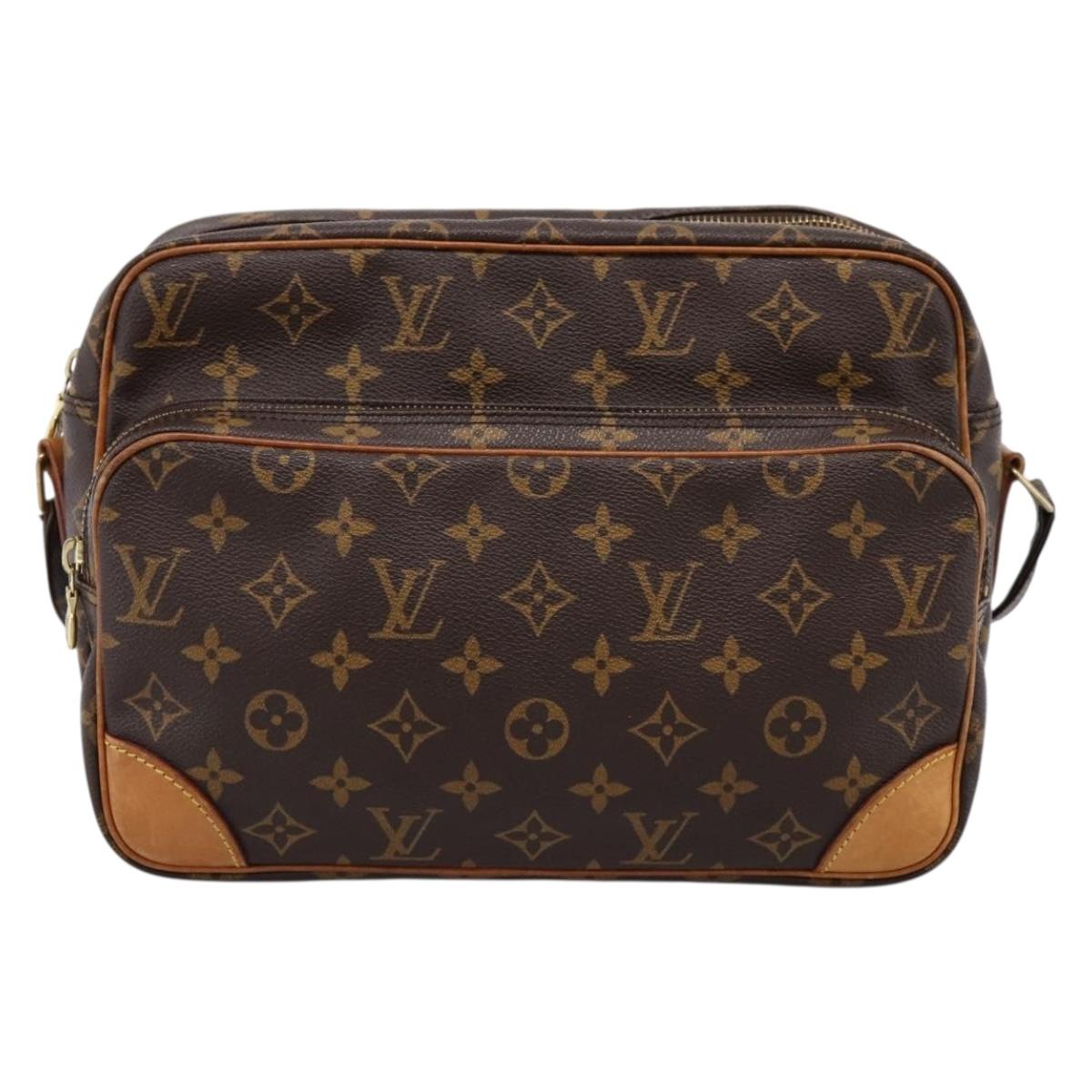 LOUIS VUITTON Monogram Nile Shoulder Bag M45244 LV Auth 197612A