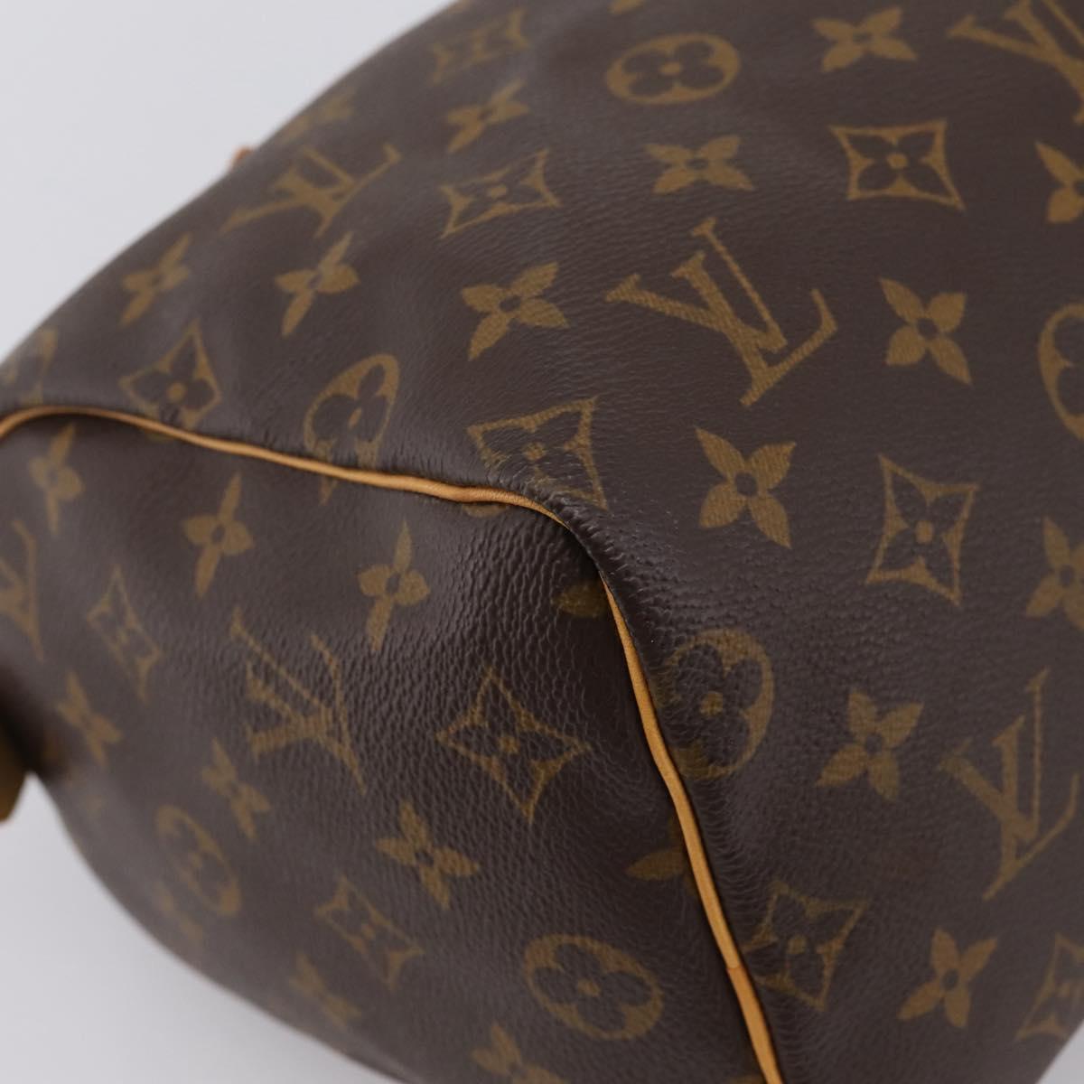 LOUIS VUITTON Monogram Speedy 25 Hand Bag M41528 LV Auth 197621