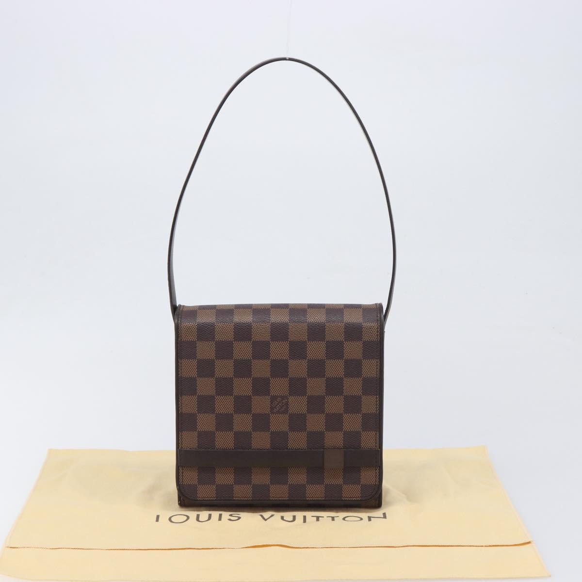 LOUIS VUITTON Damier Ebene Tribeca Mini Shoulder Bag N51162 LV Auth 197622V