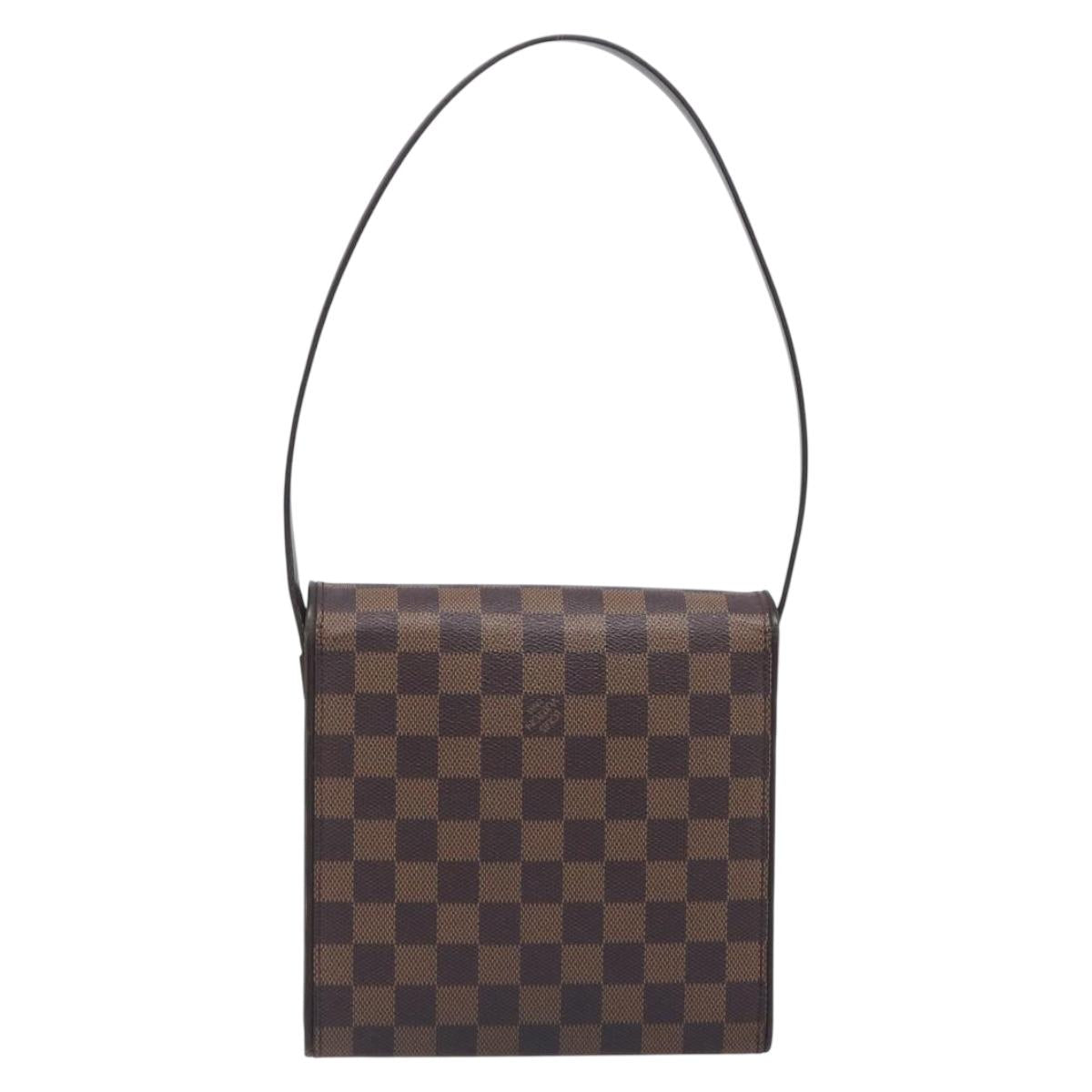 LOUIS VUITTON Damier Ebene Tribeca Mini Shoulder Bag N51162 LV Auth 197622V