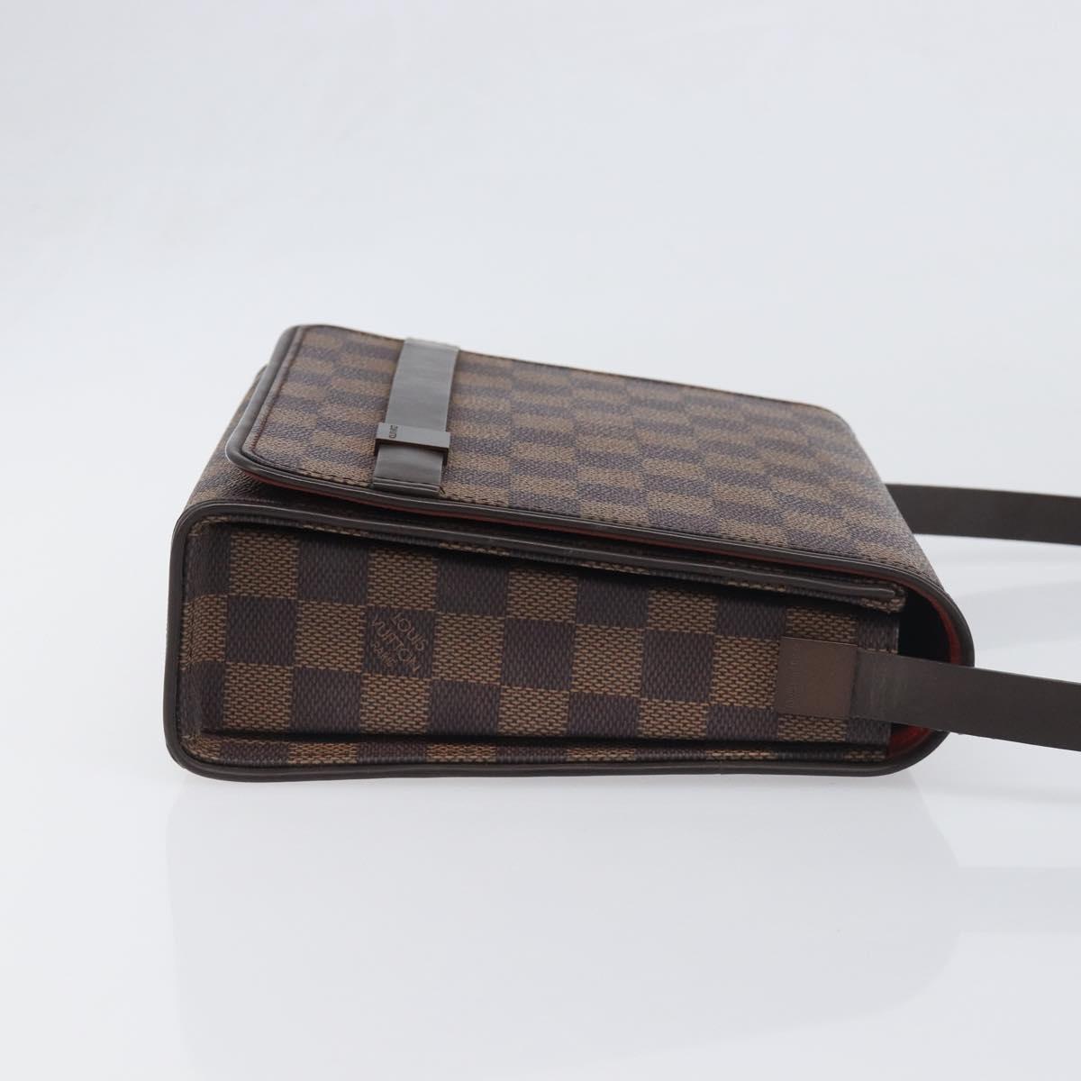 LOUIS VUITTON Damier Ebene Tribeca Mini Shoulder Bag N51162 LV Auth 197622V