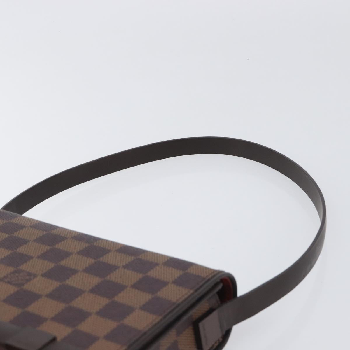 LOUIS VUITTON Damier Ebene Tribeca Mini Shoulder Bag N51162 LV Auth 197622V