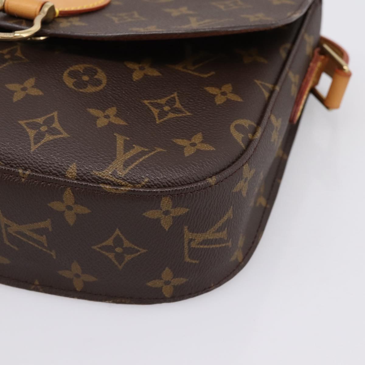 LOUIS VUITTON Monogram Saint Cloud GM Shoulder Bag M51242 LV Auth 197625V