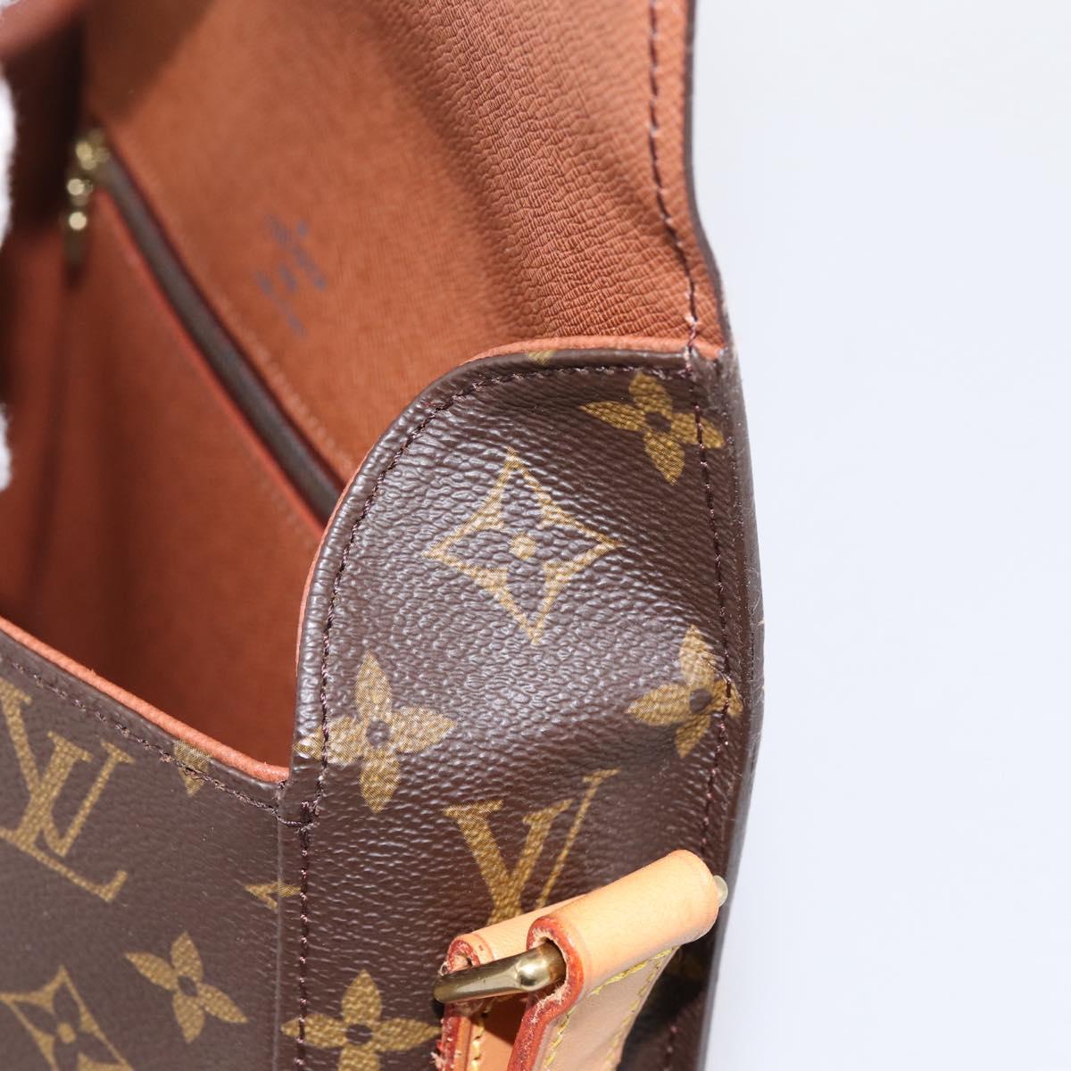 LOUIS VUITTON Monogram Saint Cloud GM Shoulder Bag M51242 LV Auth 197625V