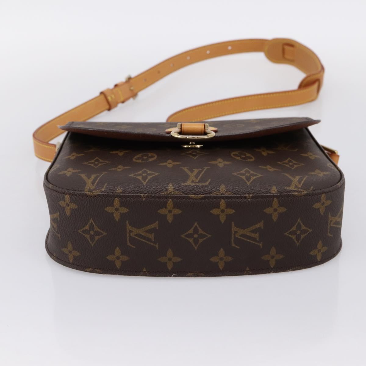 LOUIS VUITTON Monogram Saint Cloud GM Shoulder Bag M51242 LV Auth 197625V