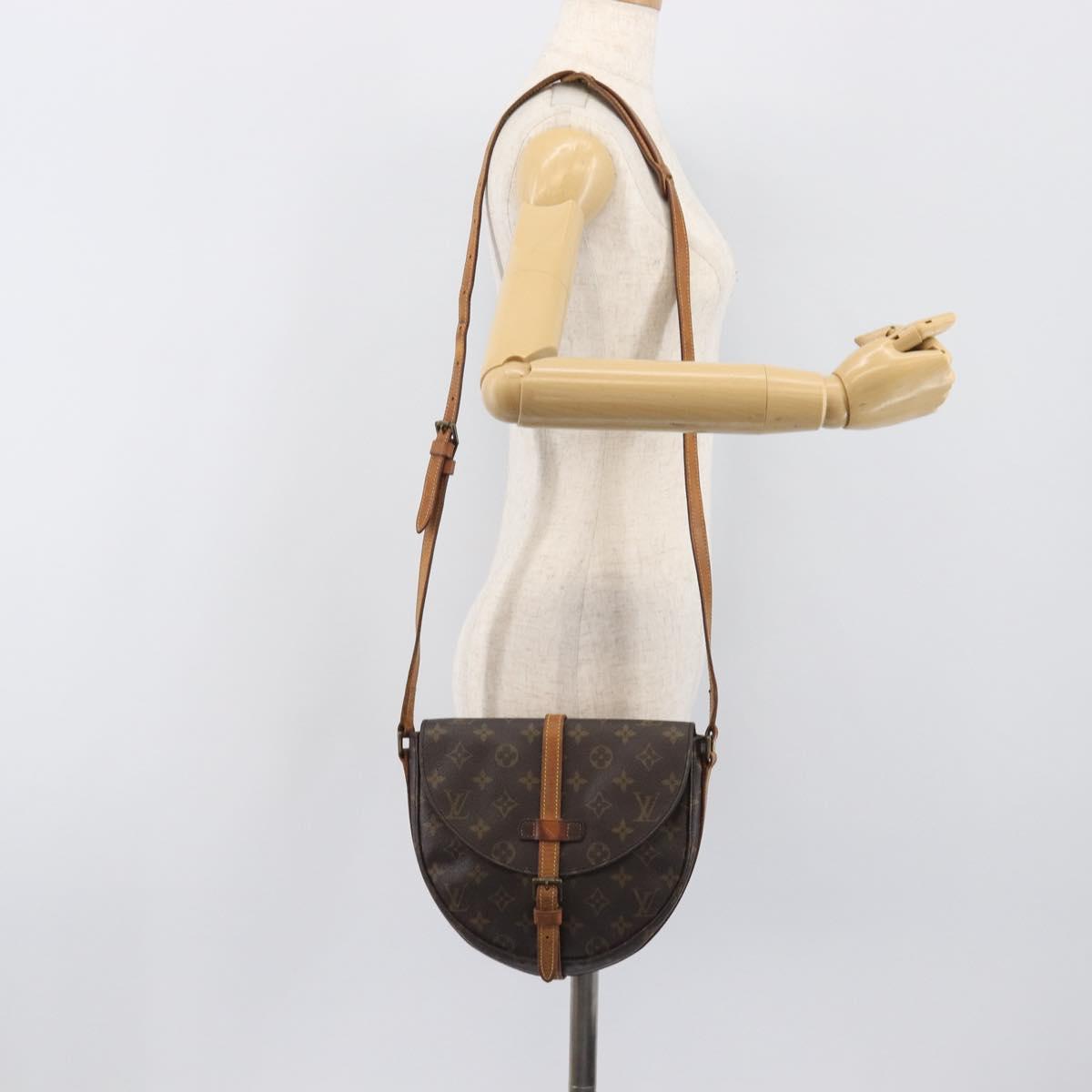 LOUIS VUITTON Monogram Chantilly MM Shoulder Bag M51233 LV Auth 197635