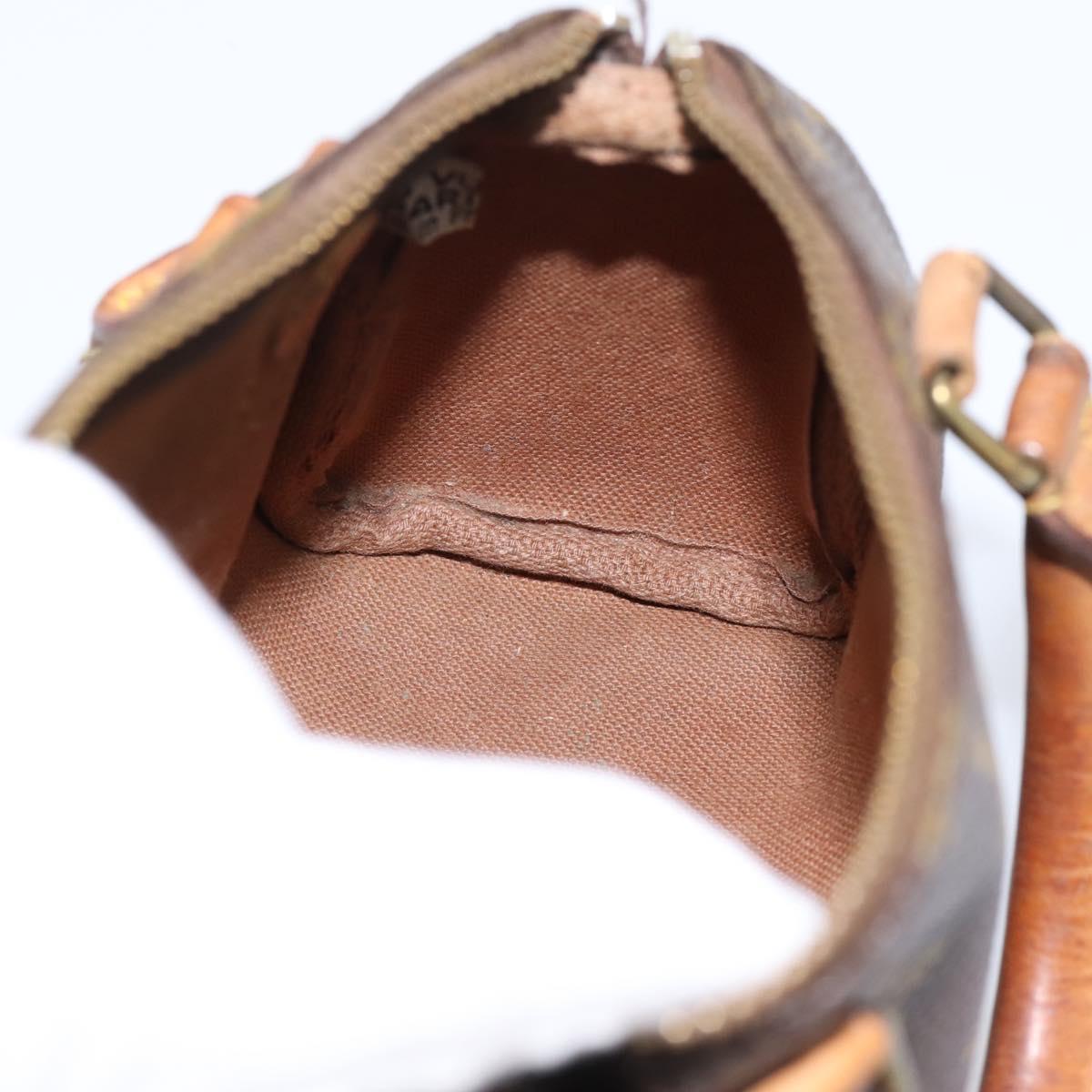 LOUIS VUITTON Monogram Mini Speedy Hand Bag M41534 LV Auth 197639