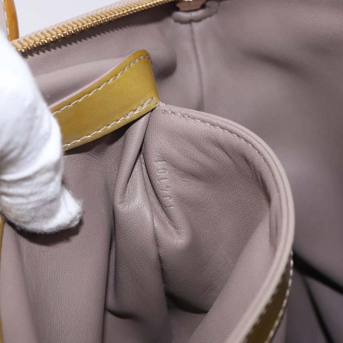 LOUIS VUITTON Monogram Bouclette Lockit Hand Bag Gris M40601 LV Auth 197648A
