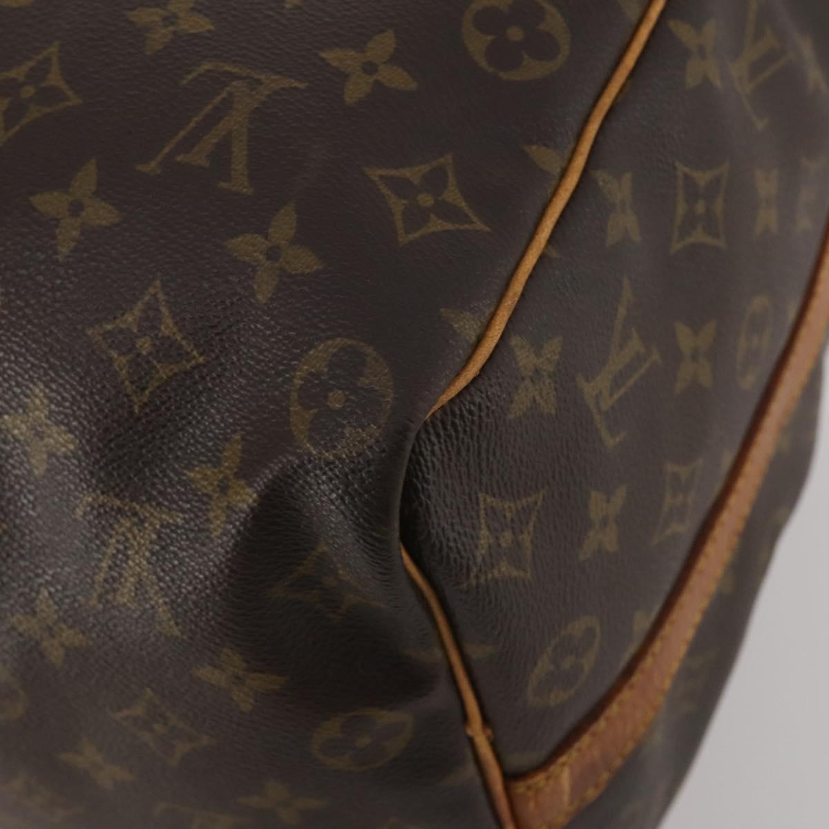 LOUIS VUITTON Monogram Keepall Bandouliere 50 Boston Bag M41416 LV Auth 197653