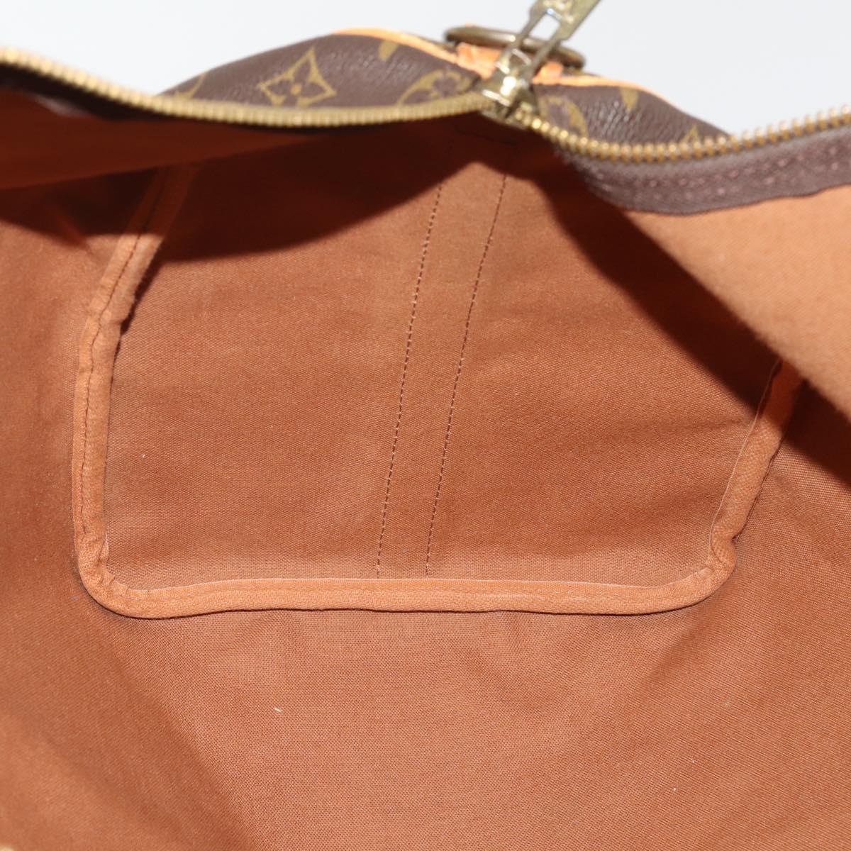 LOUIS VUITTON Monogram Keepall Bandouliere 50 Boston Bag M41416 LV Auth 197653