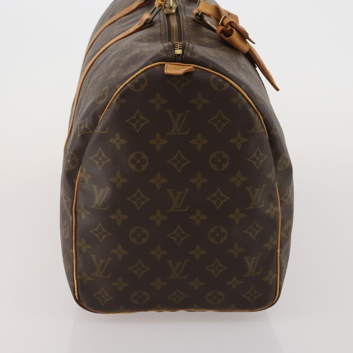 LOUIS VUITTON Monogram Keepall 50 Boston Bag M41426 LV Auth 197662