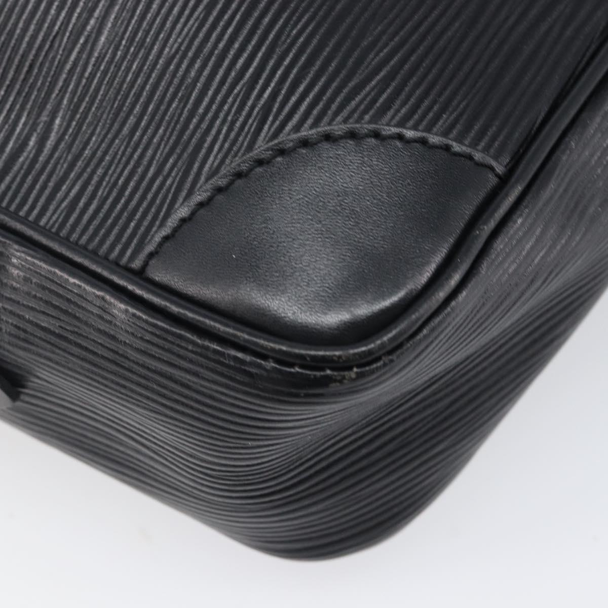 LOUIS VUITTON Epi Trocadero 23 Shoulder Bag Black M52302 LV Auth 197664A