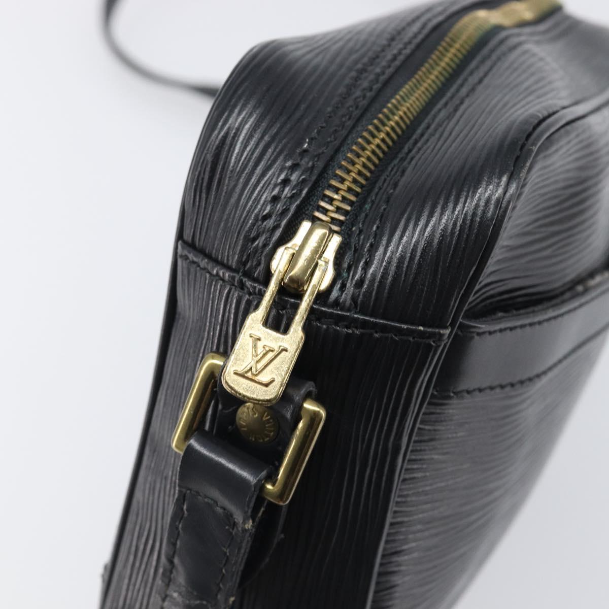 LOUIS VUITTON Epi Trocadero 23 Shoulder Bag Black M52302 LV Auth 197664A