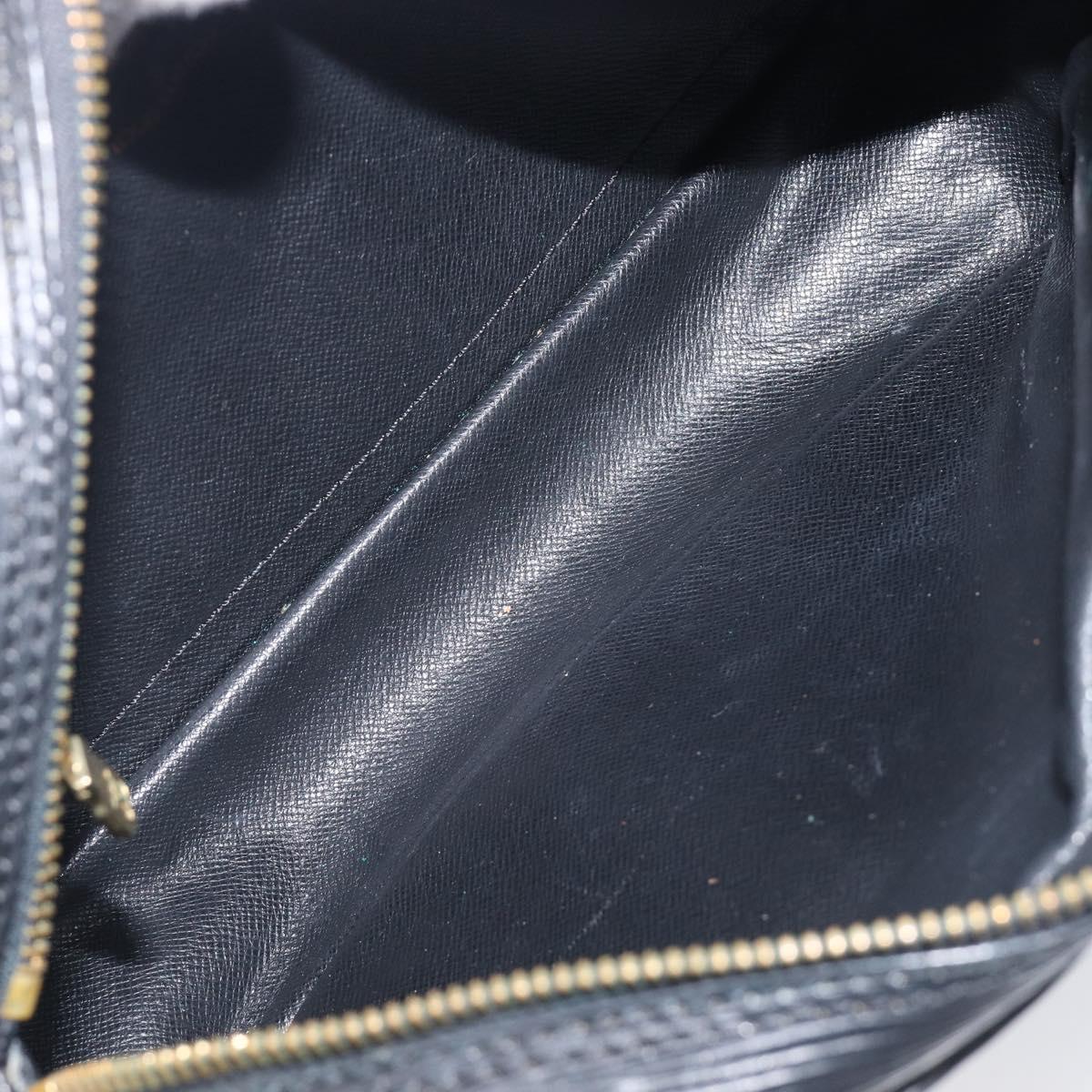 LOUIS VUITTON Epi Trocadero 23 Shoulder Bag Black M52302 LV Auth 197664A