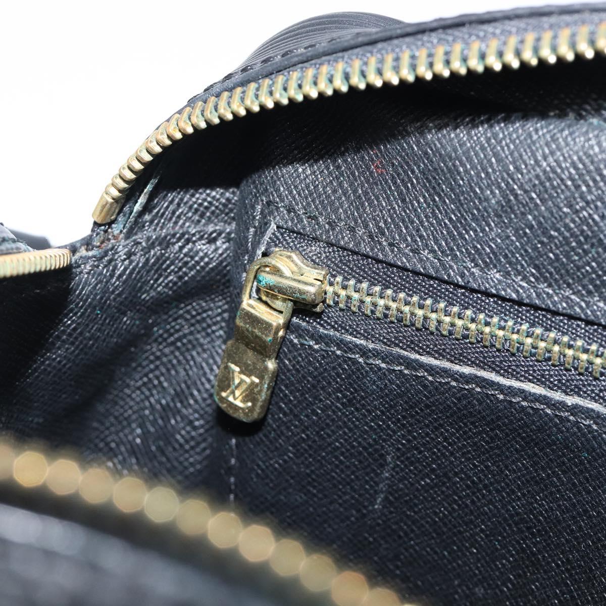 LOUIS VUITTON Epi Trocadero 23 Shoulder Bag Black M52302 LV Auth 197664A