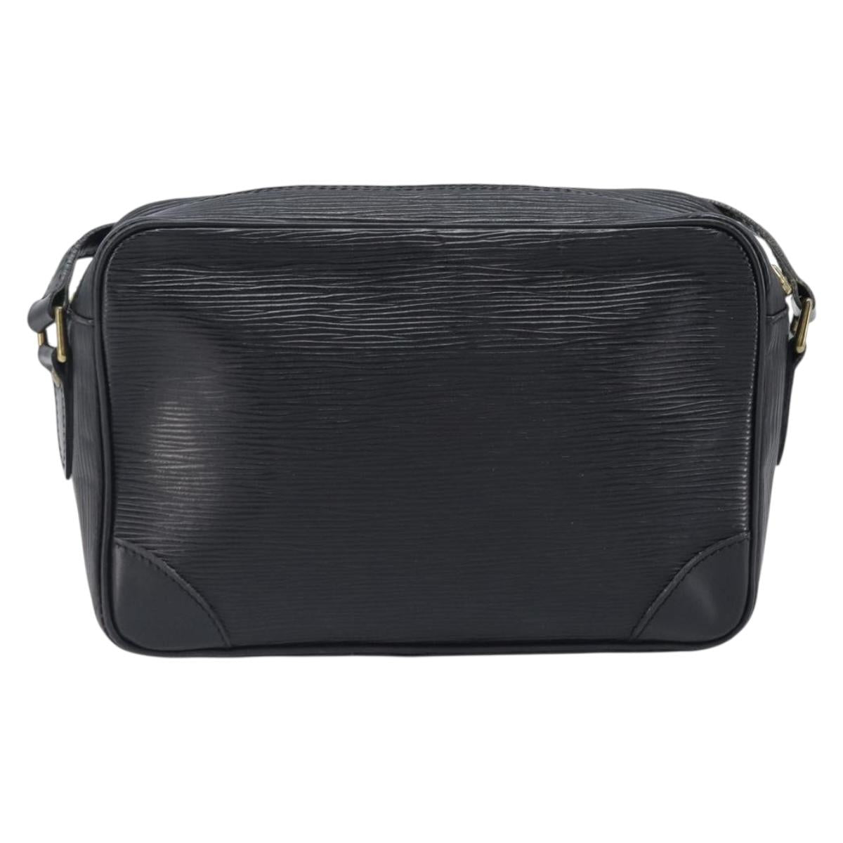 LOUIS VUITTON Epi Trocadero 23 Shoulder Bag Black M52302 LV Auth 197664A