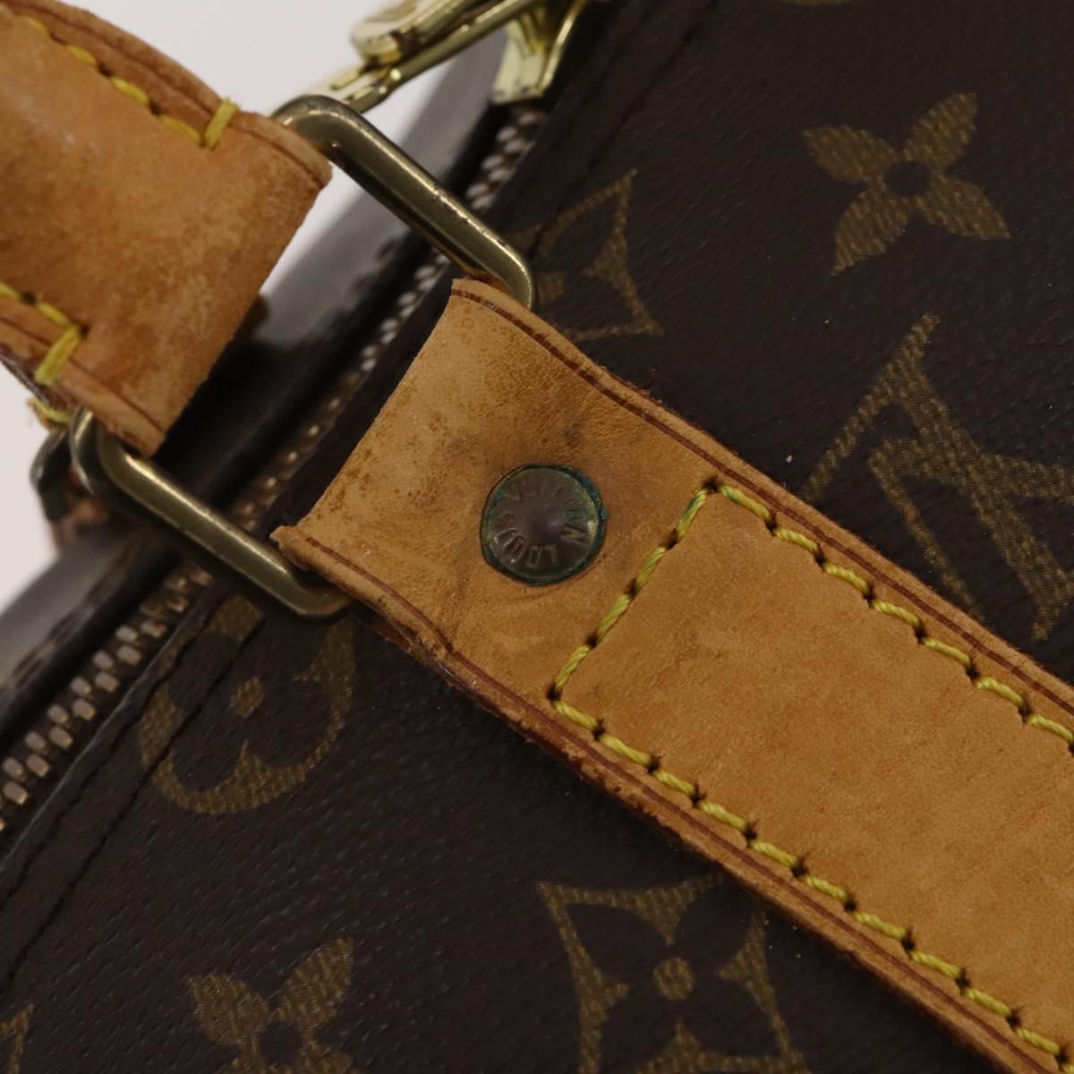 LOUIS VUITTON Monogram Keepall 45 Boston Bag M41428 LV Auth 197667