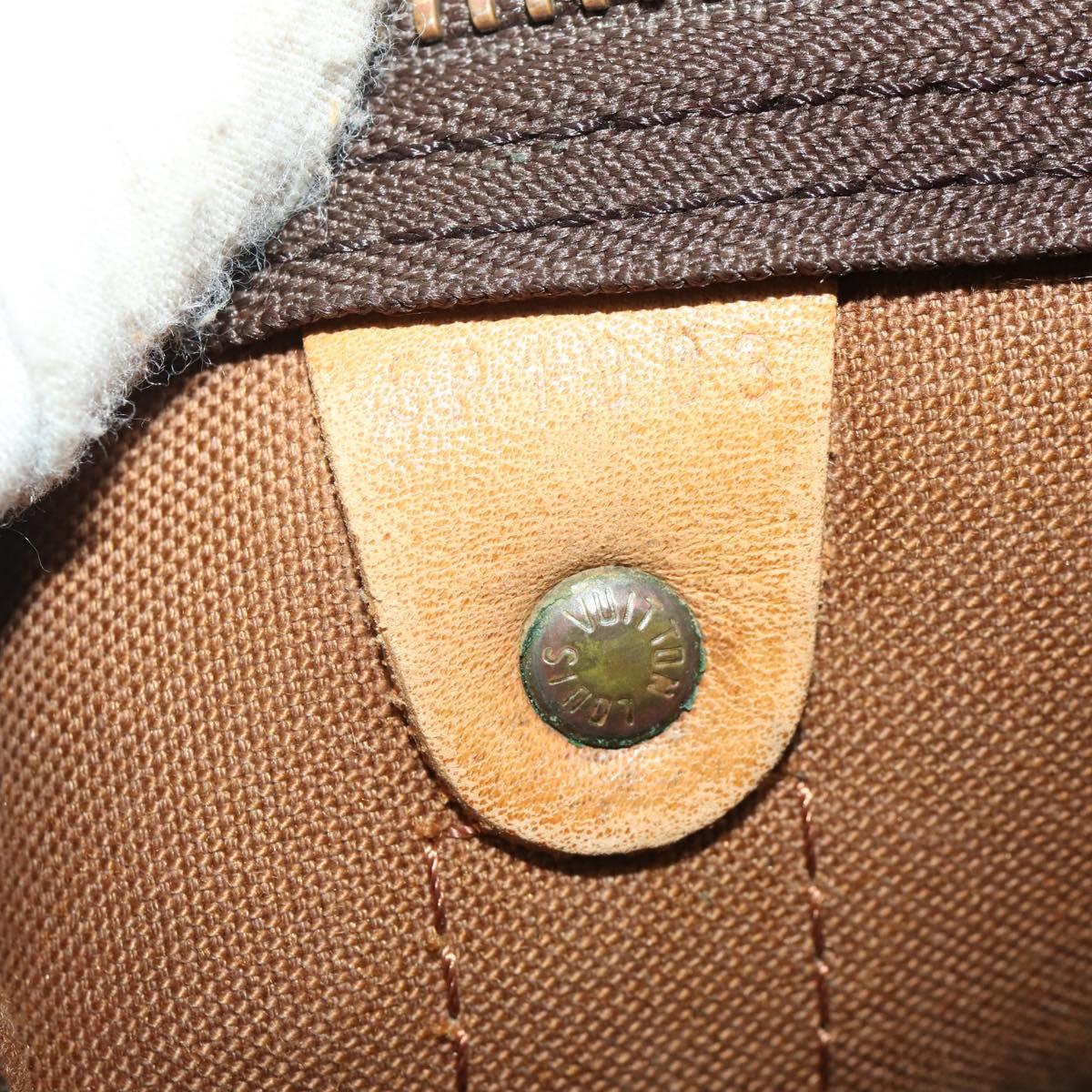LOUIS VUITTON Monogram Keepall 45 Boston Bag M41428 LV Auth 197667