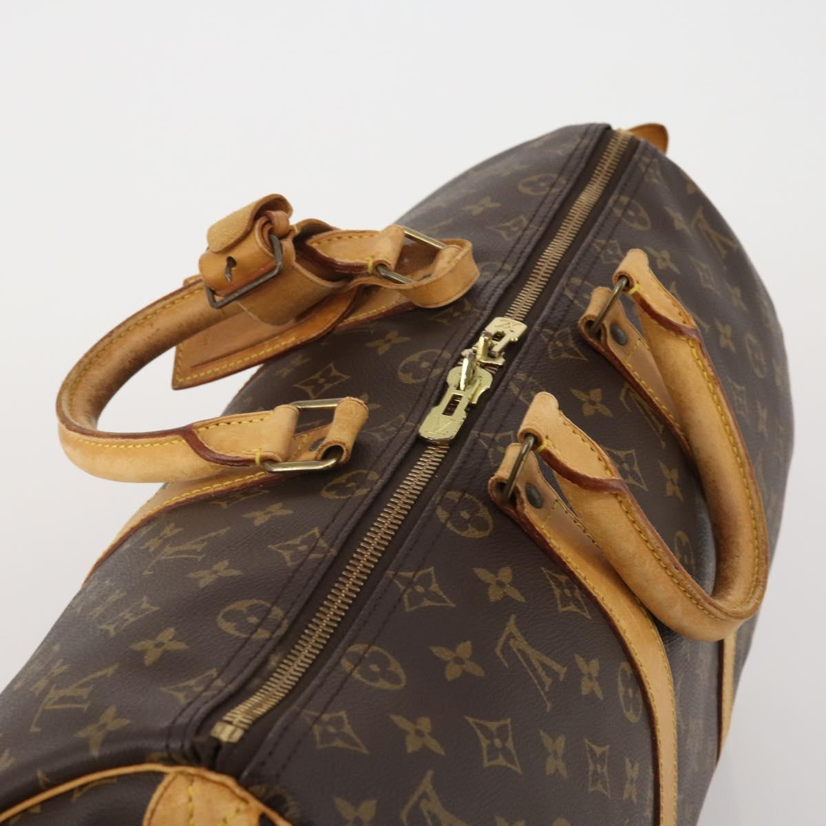 LOUIS VUITTON Monogram Keepall 45 Boston Bag M41428 LV Auth 197667
