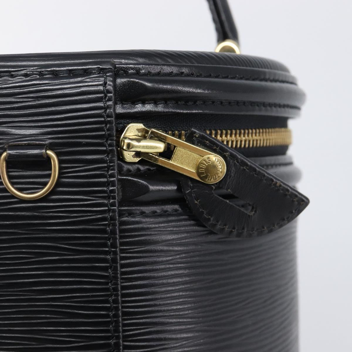 LOUIS VUITTON Epi Cannes Hand Bag Black M48032 LV Auth 197674V