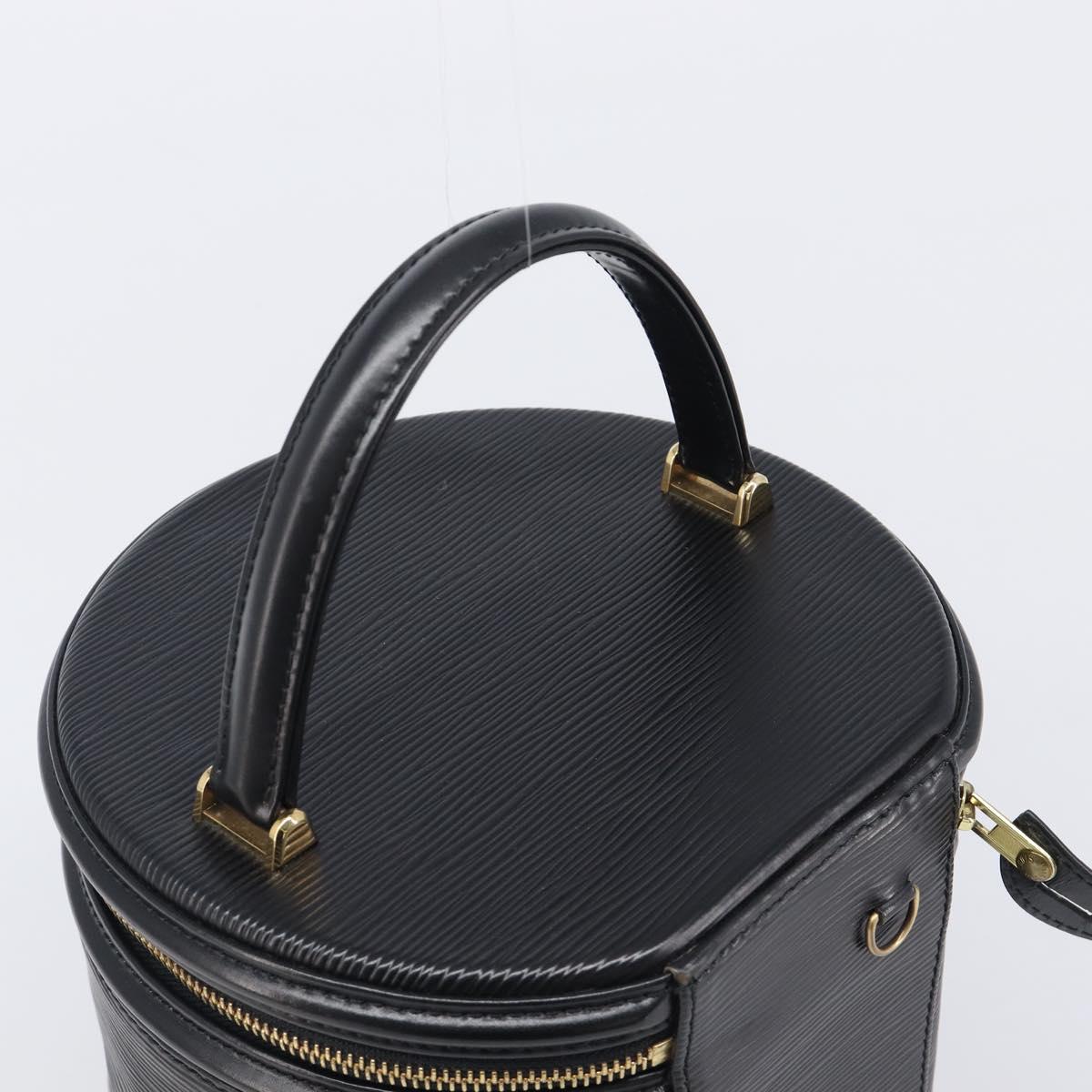 LOUIS VUITTON Epi Cannes Hand Bag Black M48032 LV Auth 197674V