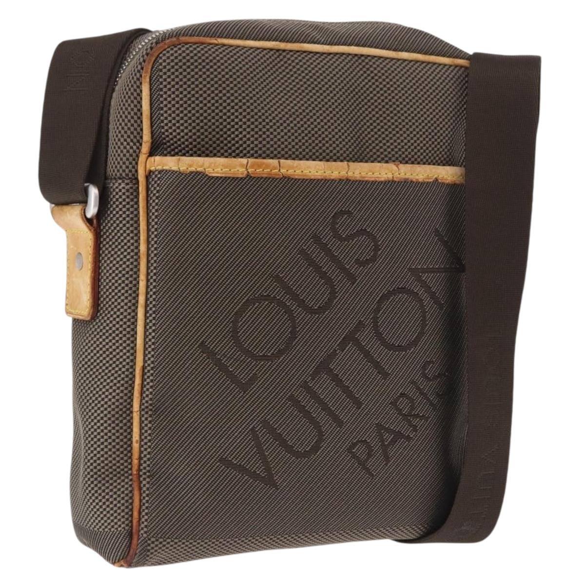 LOUIS VUITTON Damier Geant Sitadan NM Bag Brown Tail M93224 LV Auth 197692
